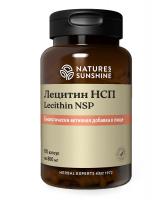 Lecithin NSP (Лeцитин НСП) - 180 капсул, БАД