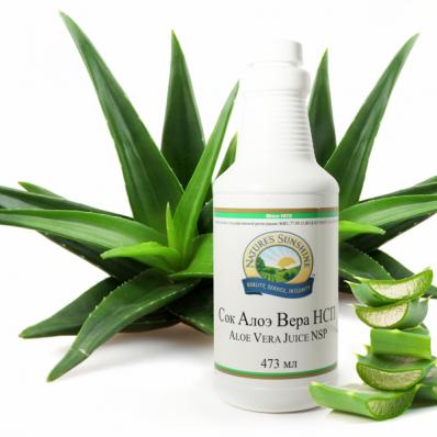 БАД Сок Алоэ Вера НСП (Aloe Vera Juice NSP), 473 мл