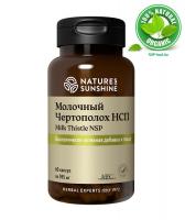 БАД Молочный Чертополох НСП (Milk Thistle NSP), 60 капсул