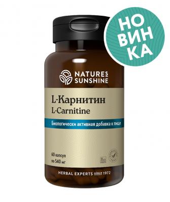 L-карнитин НСП,  L-carnitine NSP , БАД  60 капсул